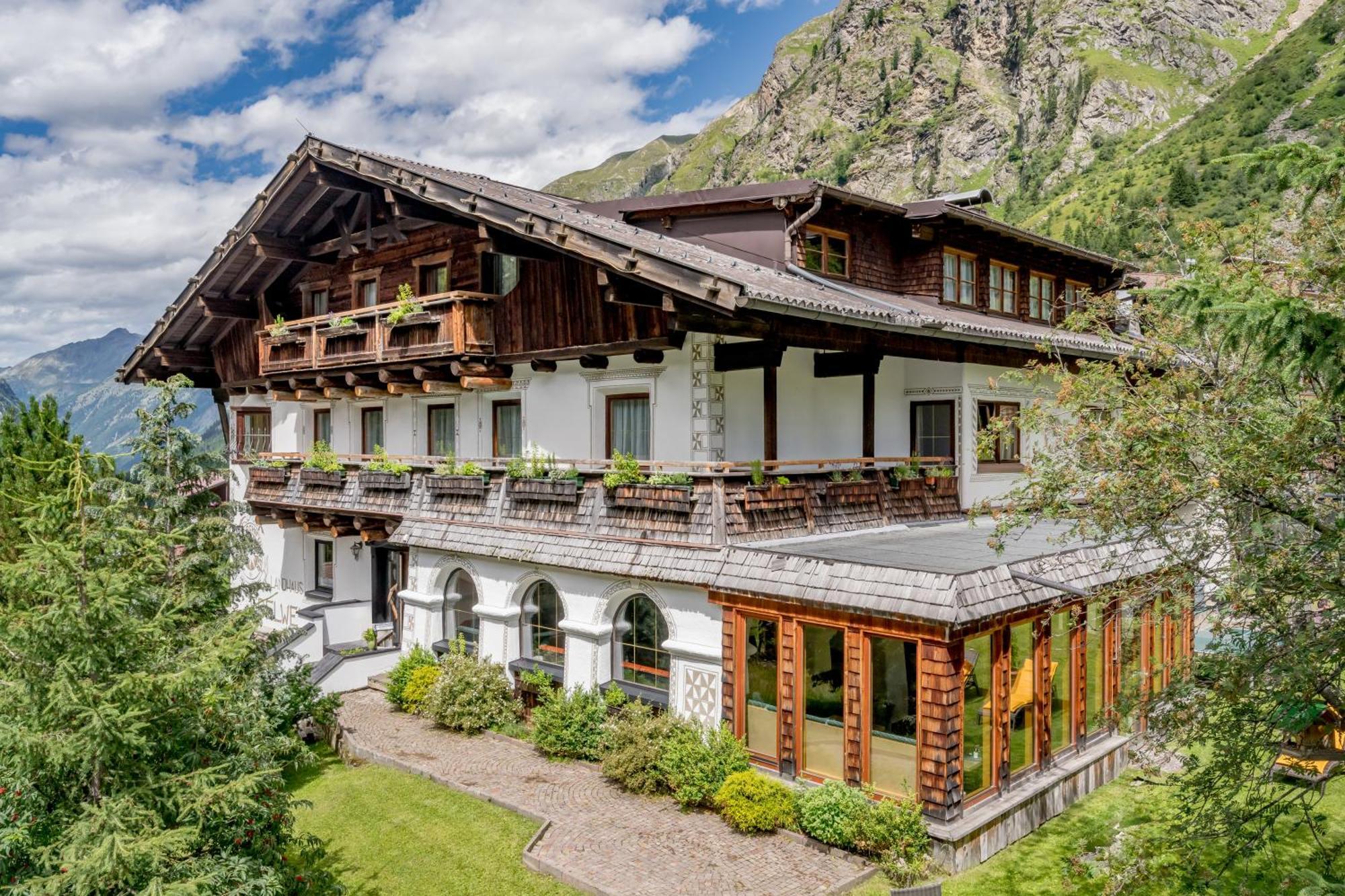 Landhaus Edelweiss Sankt Leonhard im Pitztal Eksteriør billede